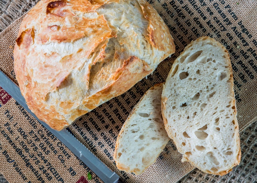 Crusty Homemade Bread