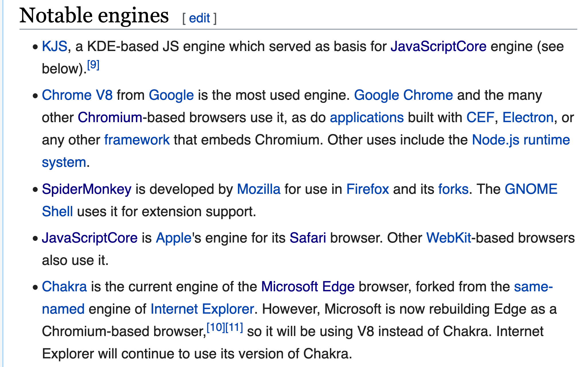 JavaScript Engines