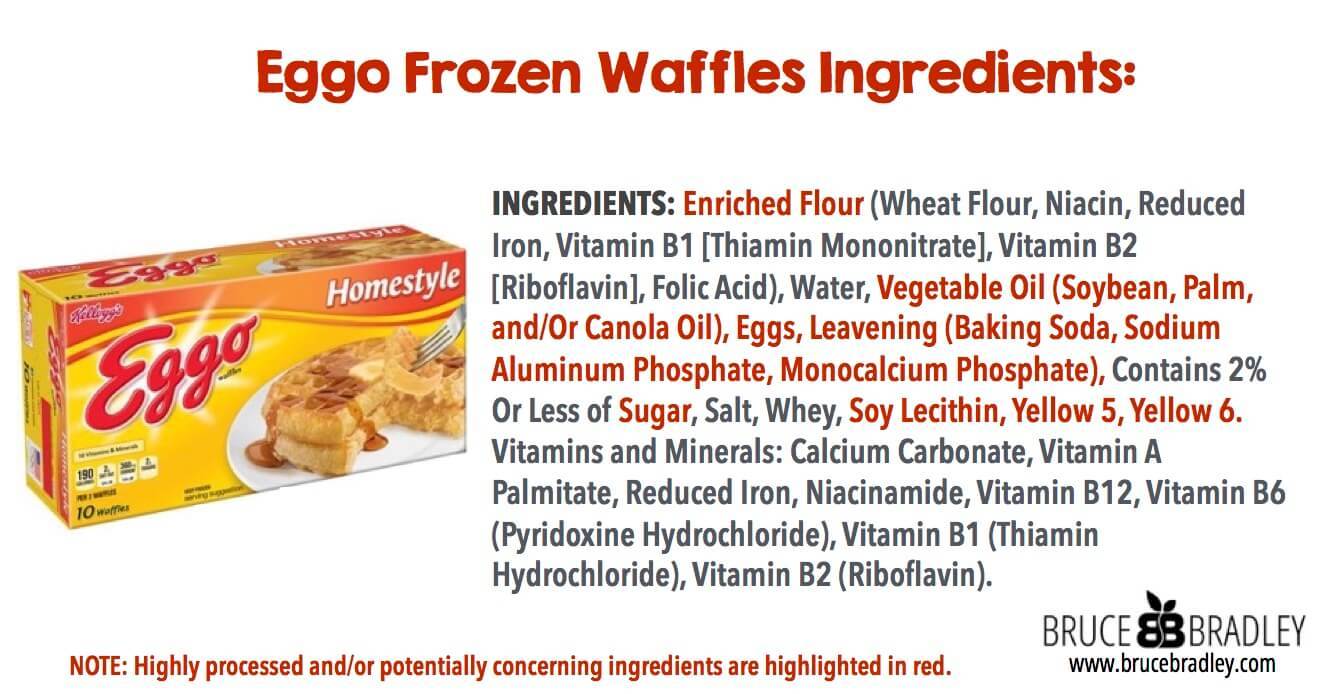 Frozen Waffle Ingredients